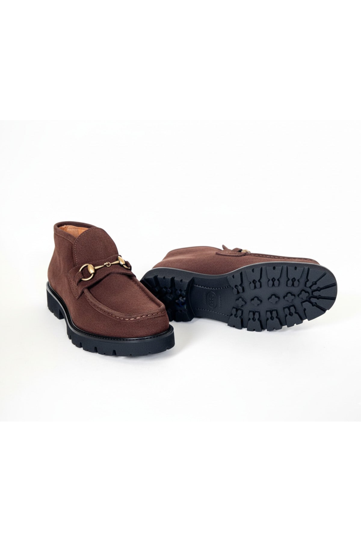 RENA Hakiki Süet Deri Elegant Tokalı Sıcak Tutan Kışlık Kadın Bot-Bootie