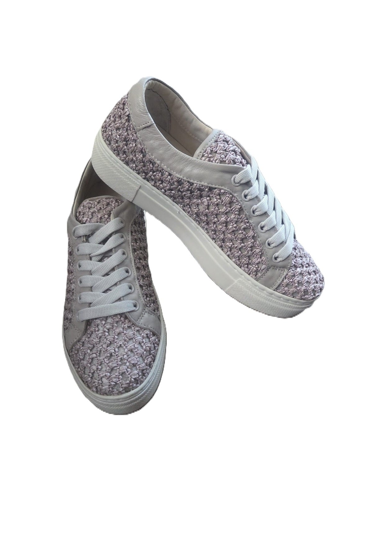 Bellini Çok Renkli Rafya Örgü Kadın Ayakkabısı - Gate Shoes