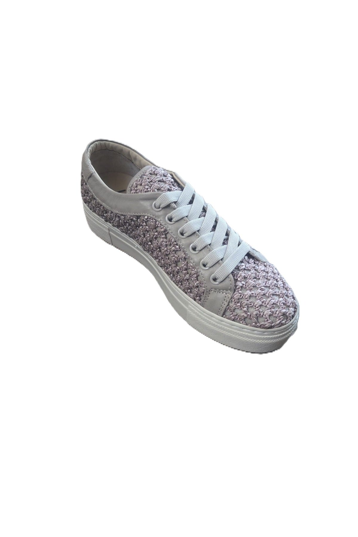 Bellini Çok Renkli Rafya Örgü Kadın Ayakkabısı - Gate Shoes
