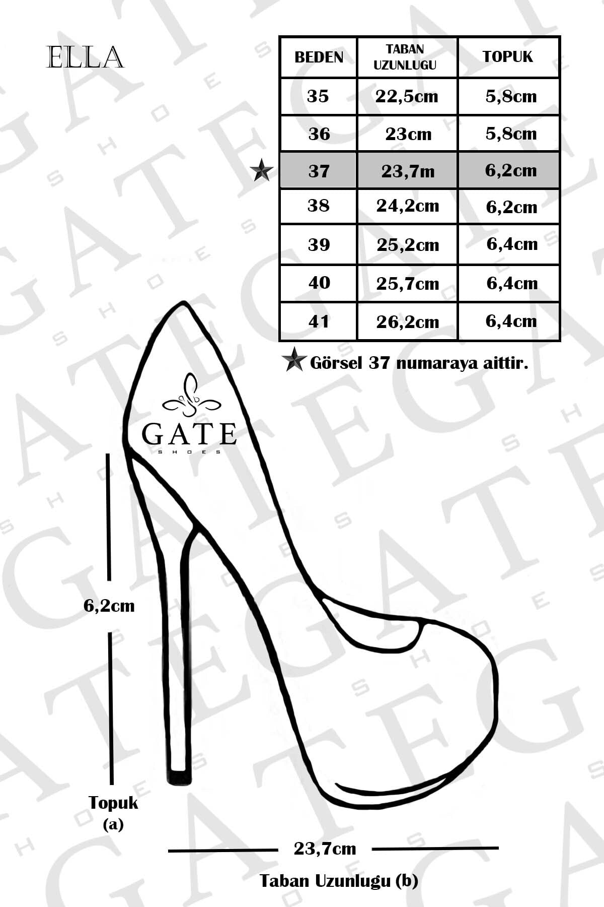 Ella Günlük Kadın Sandalet Gate Shoes